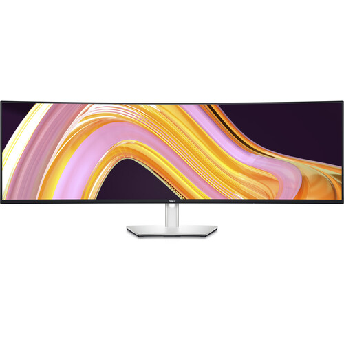 Image of a 49" Dell Ultrasharp compute monitor