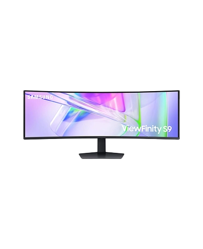 Image of a 49" Samsung Viewfinity S9 curved computer monitor